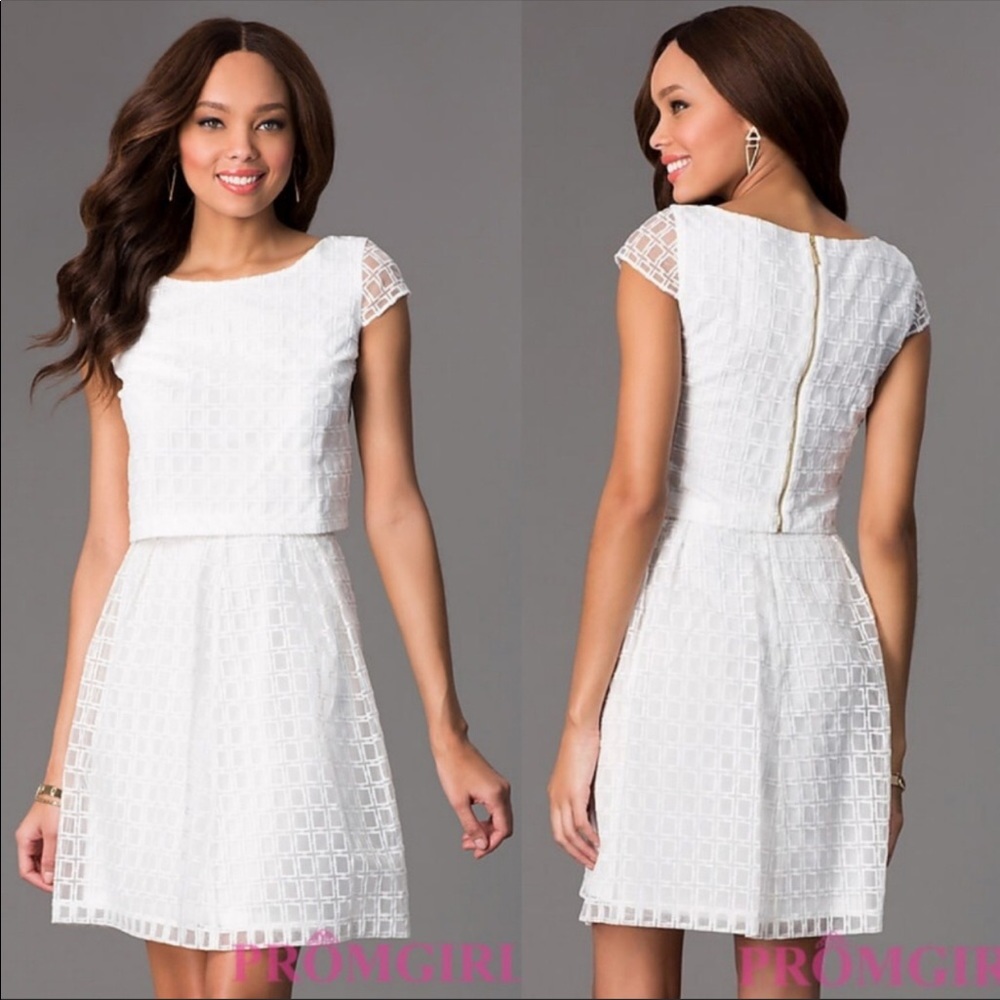 Jessica Simpson Crop Top Set